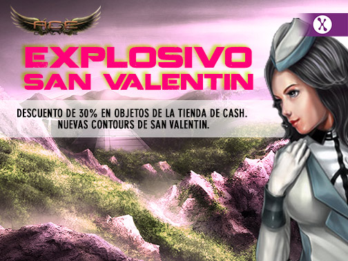 san valentín en Ace online