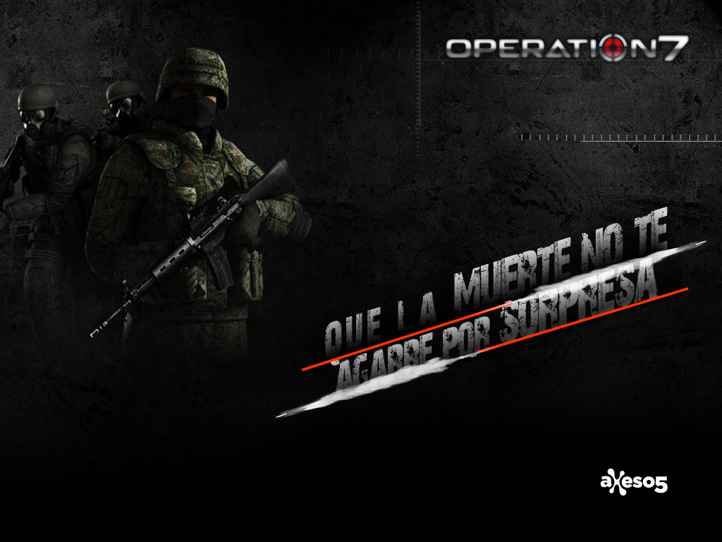 Fondo de Escritorio de operation7, el juego de tiros con más usuarios de latinoamérica